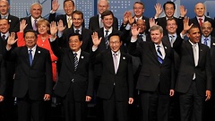 Die Staats- und Regierungschefs auf dem G8-/G20-Gipfel in Kanada