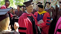 Ehrenabschluss in Harvard: Microsoft-Gründer Bill Gates.