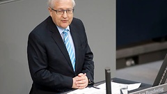 Wirtschaftsminister Rainer Brüderle (FDP) bei seiner Regierungserklärung