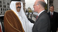 Emir des Staates Katar, Scheich Hamad bin Khalifa Al-Thani und Lammert