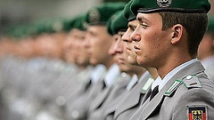 Soldaten beim Appell