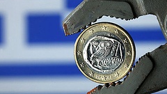 griechische Ein-Euro-Münze