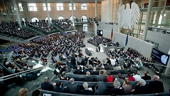 A view of the plenary chamber
