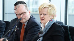 Christian Lange, Parlamentarischer Staatssekretär im Bundesjustizministerium, Rechtsausschuss-Vorsitzende Renate Künast