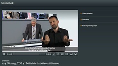 Der Bundestag startet einen neuen Service für Gehörlose und Hörgeschädigte in Gebärdensprache und mit Untertiteln.