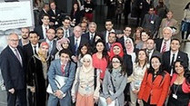 Video Arabische IPS-Stipendiaten im Bundestag - arabisch