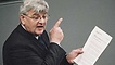 Joschka Fischer im Plenum