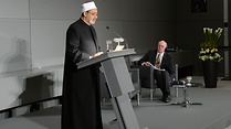 Video Großimam sprach über Islam-Friedenspotenzial