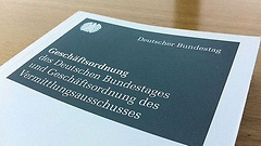 Geschäftsordnung des Deutschen Bundestages