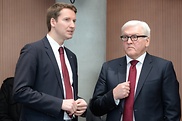 Ausschussvorsitzender Patrick Sensburg, Zeuge Frank-Walter Steinmeier