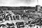 Deutsche Truppen 1904 im damaligen Südwestafrika