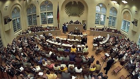 Blick in den Plenarsaal in Bonn 1992.