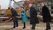 Bundesbauminister Dr. Peter Ramsauer, Rita Ruoff-Breuer, Präsidentin des Bundesamtes für Bauwesen und Raumordnung (BBR), Bundestagsvizepräsident Dr. h. c. Wolfgang Thierse und Architekt Stephan Braunfels