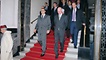 Norbert Lammert mit dem marokkanischen Parlamentspräsidenten Karim Ghellab (links)