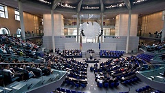 Blick in das Plenum