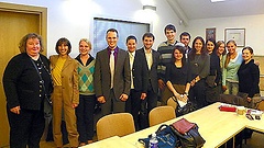 Delegation mit Bewerbern aus Litauen