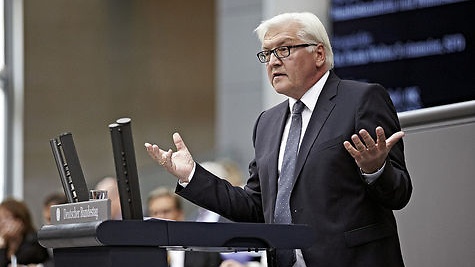 SPD-Fraktionsvorsitzender Frank-Walter Steinmeier