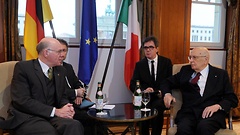 Norbert Lammert, Giorgio Napolitano