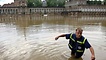 Flut im Zwinger