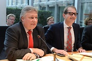 Martin Bukert (links) und Alexander Dobrindt