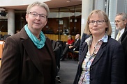 Ausschussvorsitzende Kersten Steinke, Petentin Christine Hoffmann
