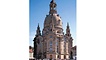 Die Frauenkirche in Dresden: Nach der deutschen Einheit spendeten Bürger aus Ost- und Westdeutschland sowie aus dem Ausland für den Wiederaufbau der kriegszerstörten Frauenkirche. Foto: Lange, 1. Juni 2007
