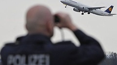 Bundespolizei auf Flughafen