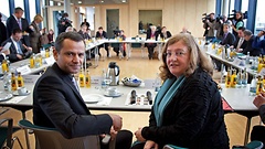 Sebastian Edathy und Dorothea Marx