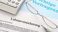 Änderungen bei den Lebensversicherungen beschäftigen den Finanzausschuss.