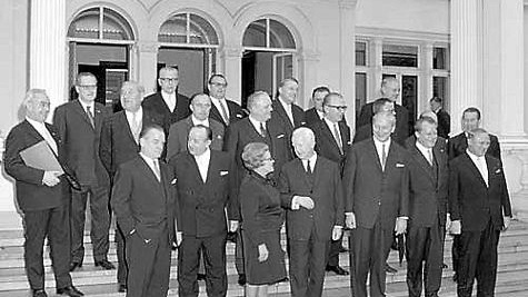 Ernennung Kabinett Kiesinger (Große Koalition) 1966