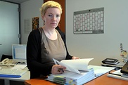 Jana Strube in ihrem Büro