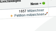 Petition mitzeichnen