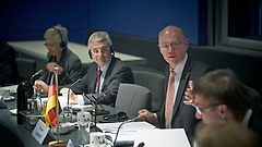 Assemblée-Präsident Claude Bartolone und Bundestagspräsident Norbert Lammert