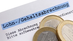 Lohn-/Gehaltsabrechnung mit Geld