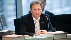 Norbert Barthle während der Sitzung des Haushaltsausschusses.