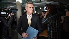 Clemens Binninger (CDU/CSU) auf dem Weg in den NSA-Untersuchungsausschuss