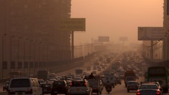 Smog über Kairo