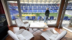 Loge eines Stadions