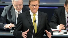 Bundesaußenminister Guido Westerwelle beantwortete Fragen zum Fiskalpakt.
