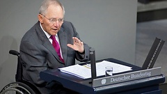 Bundesminister Dr. Wolfgang Schäuble