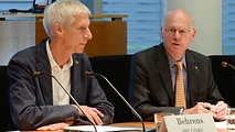 Ausschussvorsitzender Herbert Behrens, Bundestagspräsident Norbert Lammert