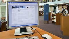 Für Benutzer stehen PC-Arbeitsplätze zur Verfügung