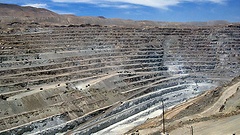 Kupfertagebau in Chuquicamata