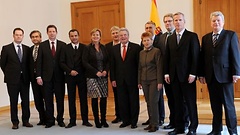 Der 2. Untersuchungsausschuss hat Bundespräsident Joachim Gauck zu einem Gespräch getroffen.