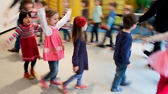 Musikstunde im Kindergarten