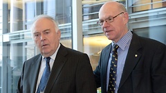 Wolfgang Böhmer, Norbert Lammert während der konstituierenden Sitzung