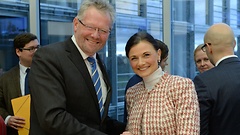 Alois Gerig und Gitta Connemann