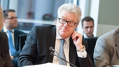 Hans-Ulrich Krüger (SPD), Vorsitzender des Cum/Ex-Untersuchungsausschusses