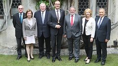 Norbert Lammert, Christa Markwalder, Karl-Heinz Lambertz, Uli Burchardt, Mars Di Bartolomeo, Doris Bures, Albert Frick 