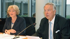 Ausschussvorsitzende Monika Grütters, Staatsminister Bernd Neumann